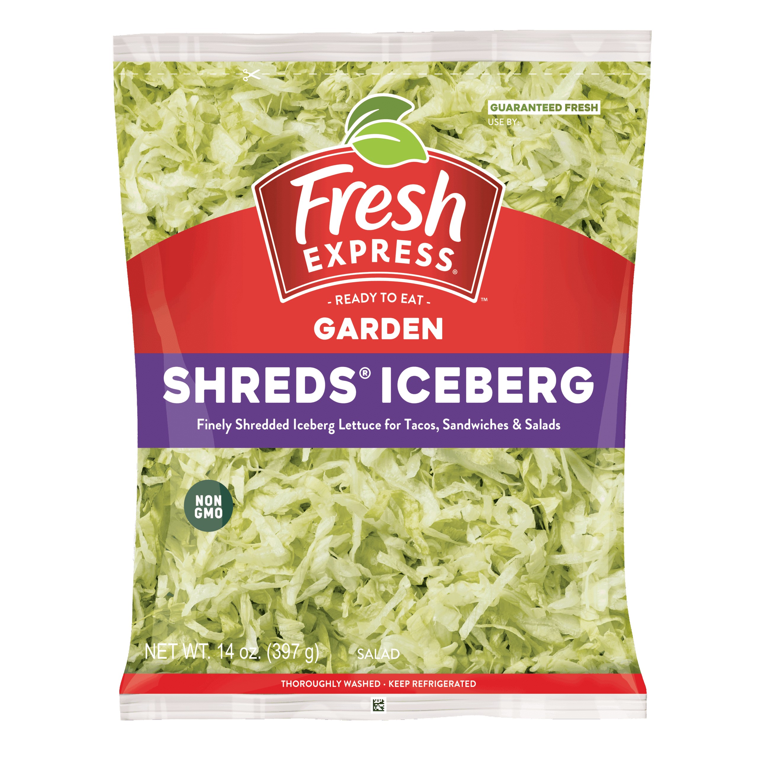 FRESH EXPRESS SHREDS ICEBERG LETTUCE 8 OZ