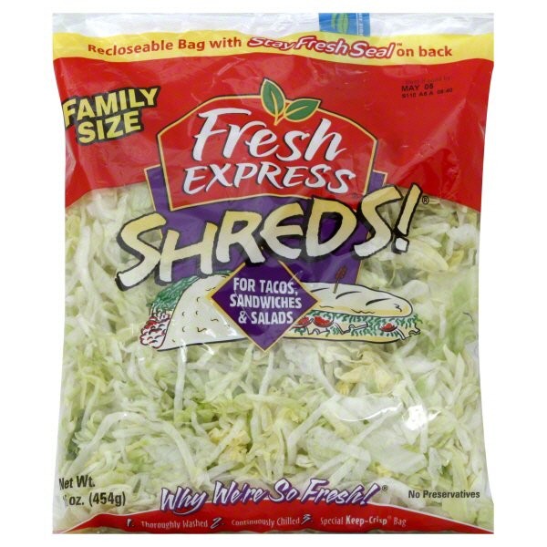 FRESH EXPRESS FAMILY SIZE SHREDS 16 OZ