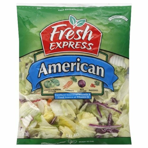 FRESH EXPRESS SALAD AMERICAN             12 OZ
