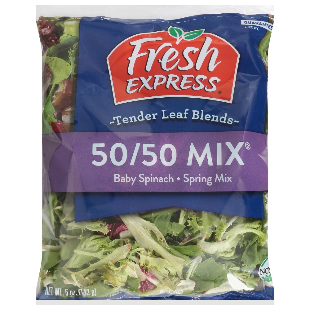 FRESH EXPRESS 50/50 SPRING/SPINACH M     1 OZ