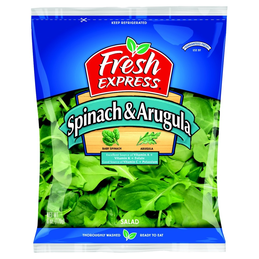 FRESH EXPRESS BABY SPINACH ARUGULA       6 OZ