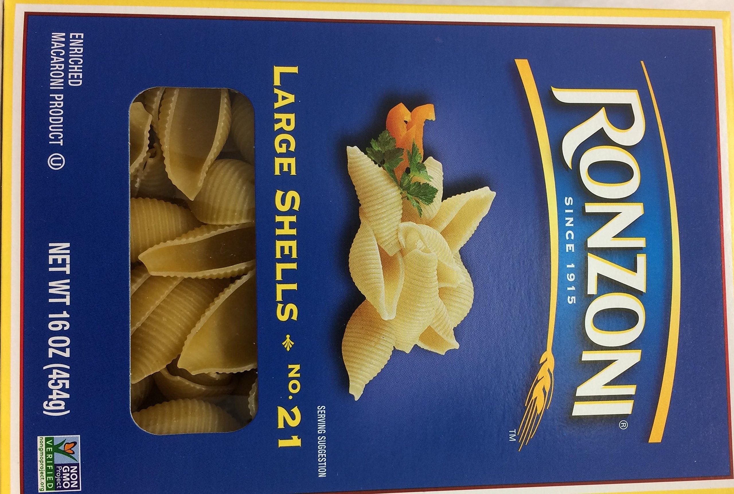 Ronzoni Largeshells 1 LBS