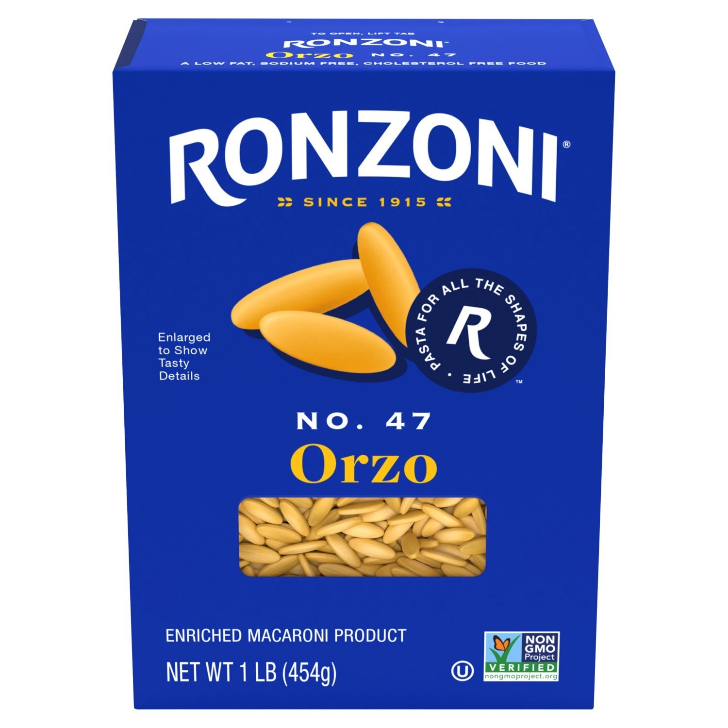 Ronzoni Orzo No.47 1 LBS