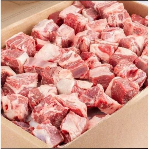 Frozen Goat Cube Cut 4 LBS