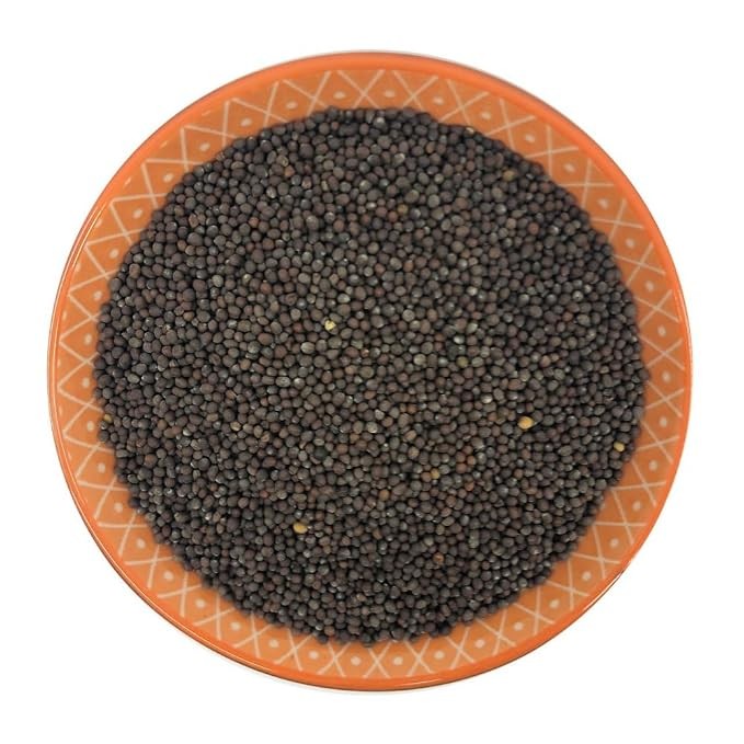Dk Blk Mustard Seeds  100 GM