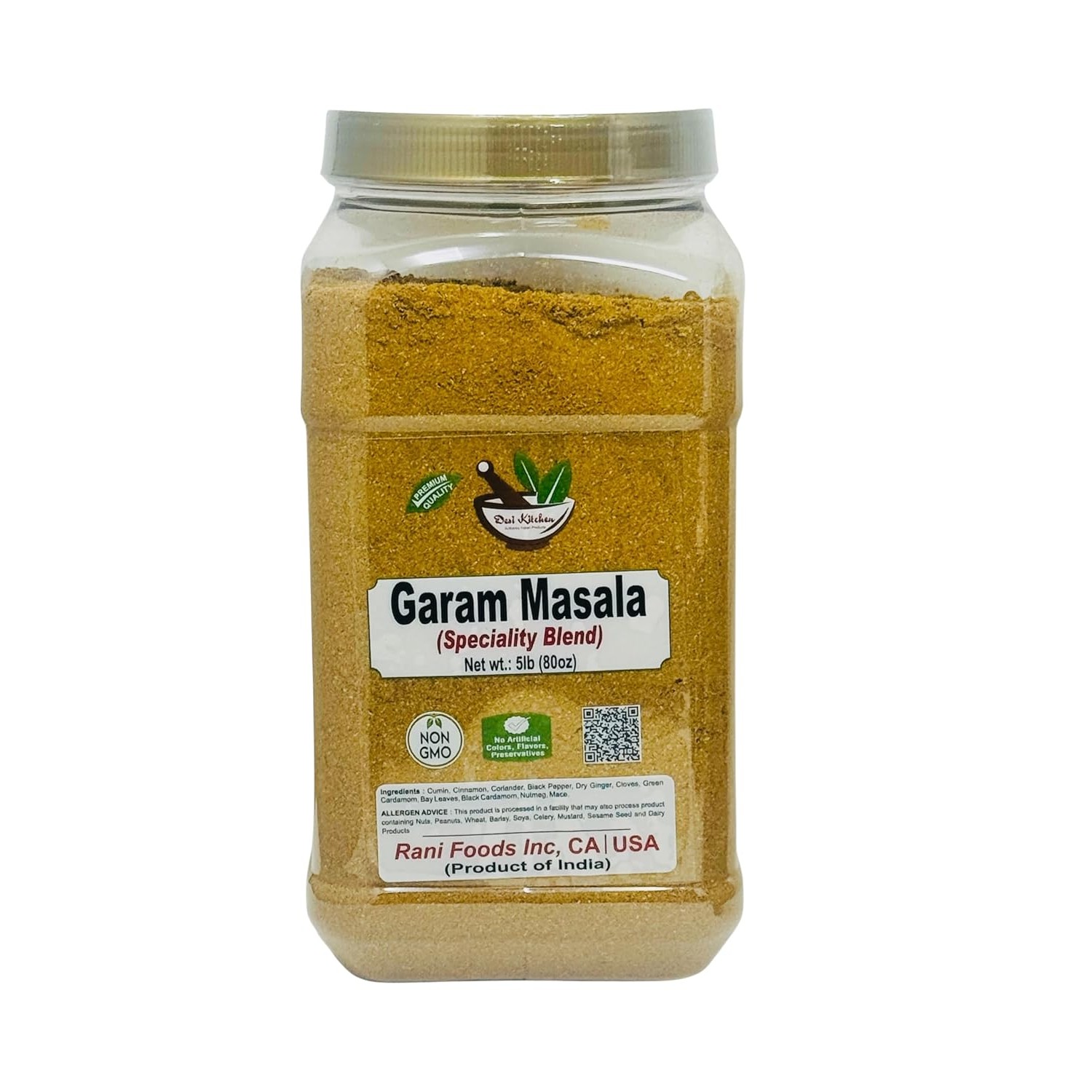 Desi Kitchen Garam Masala  5 LBS