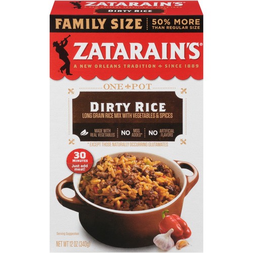 ZATARAINS DIRTY RICE 12 OZ