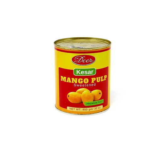 DEER KESAR MANGO PULP 850 GM