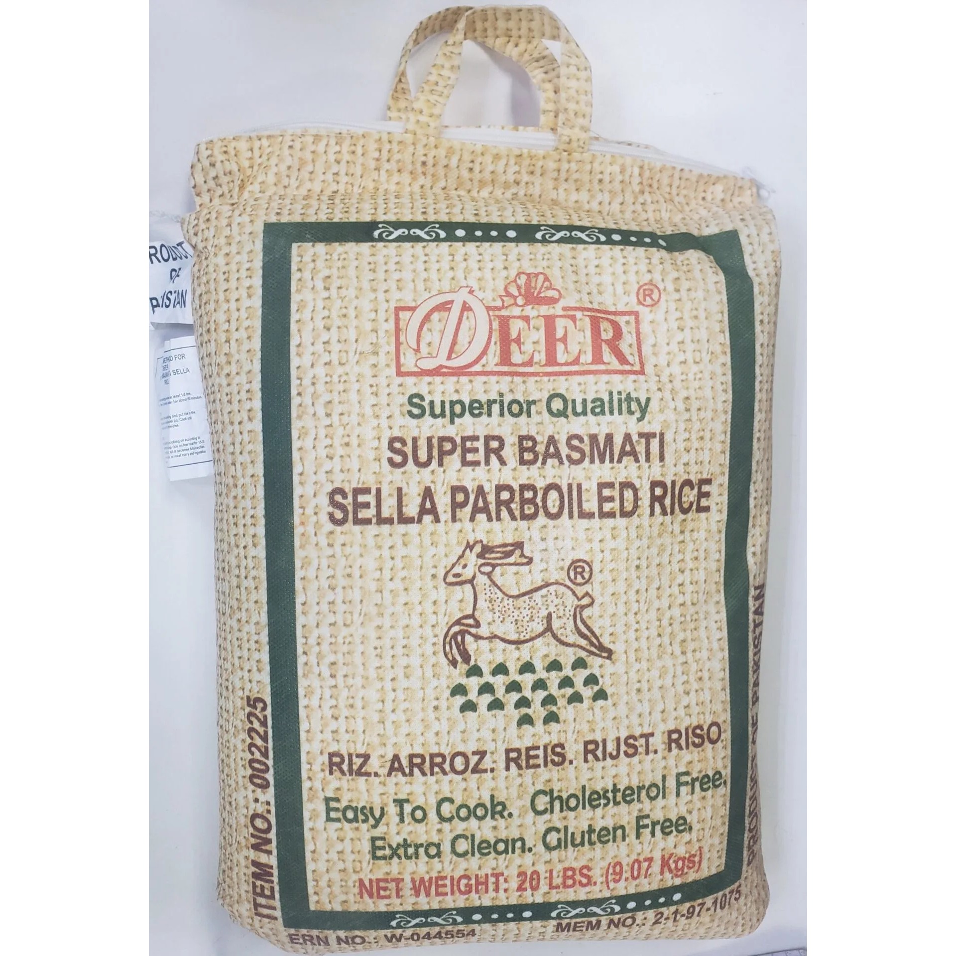 Deer Sella Rice 20 LBS