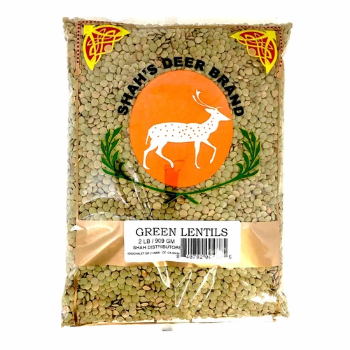 DEER GREEN LENTIL 2 LBS
