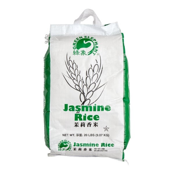 GREEN ELEPHANT JASMINE RICE 20 LBS