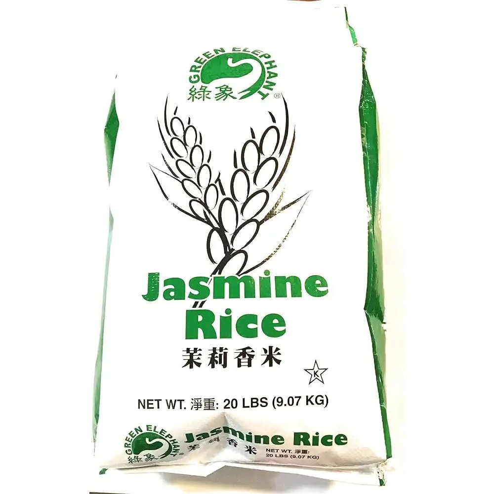 Green Elephant Jasmine Rice 10 LBS