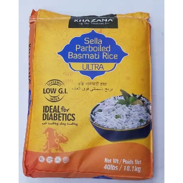 Preema's Parboiled Basmati Rice XXL 20 LBS