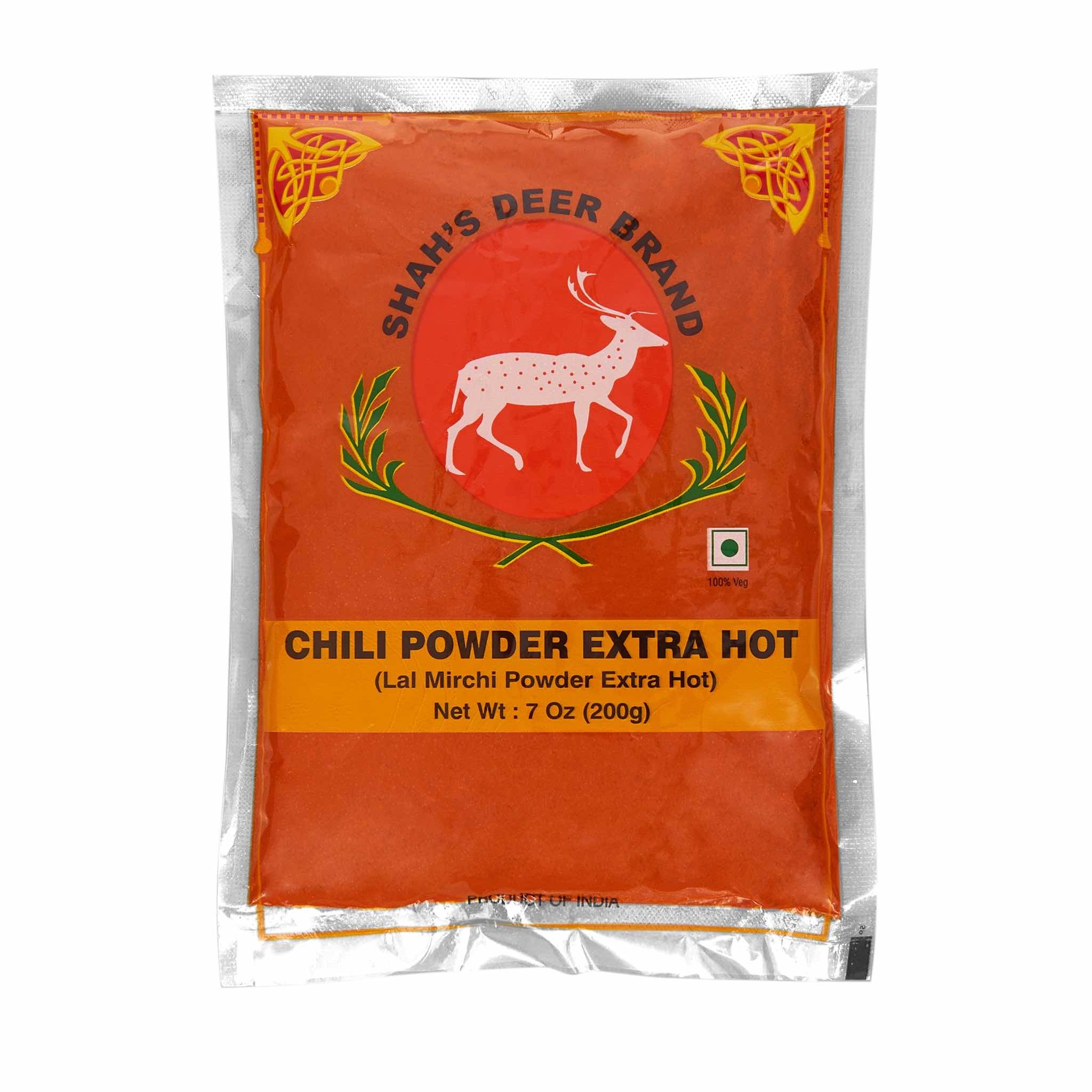 Deer Chilly Powder Extra Hot 7 OZ
