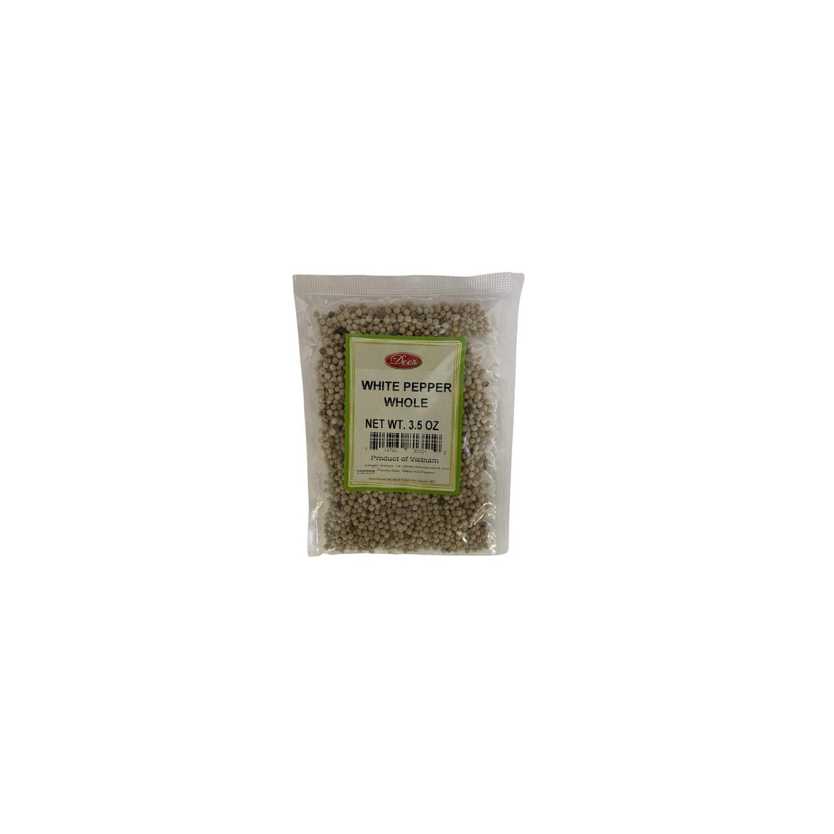 DEER WHITE PEPPER WHOLE 3.5 OZ