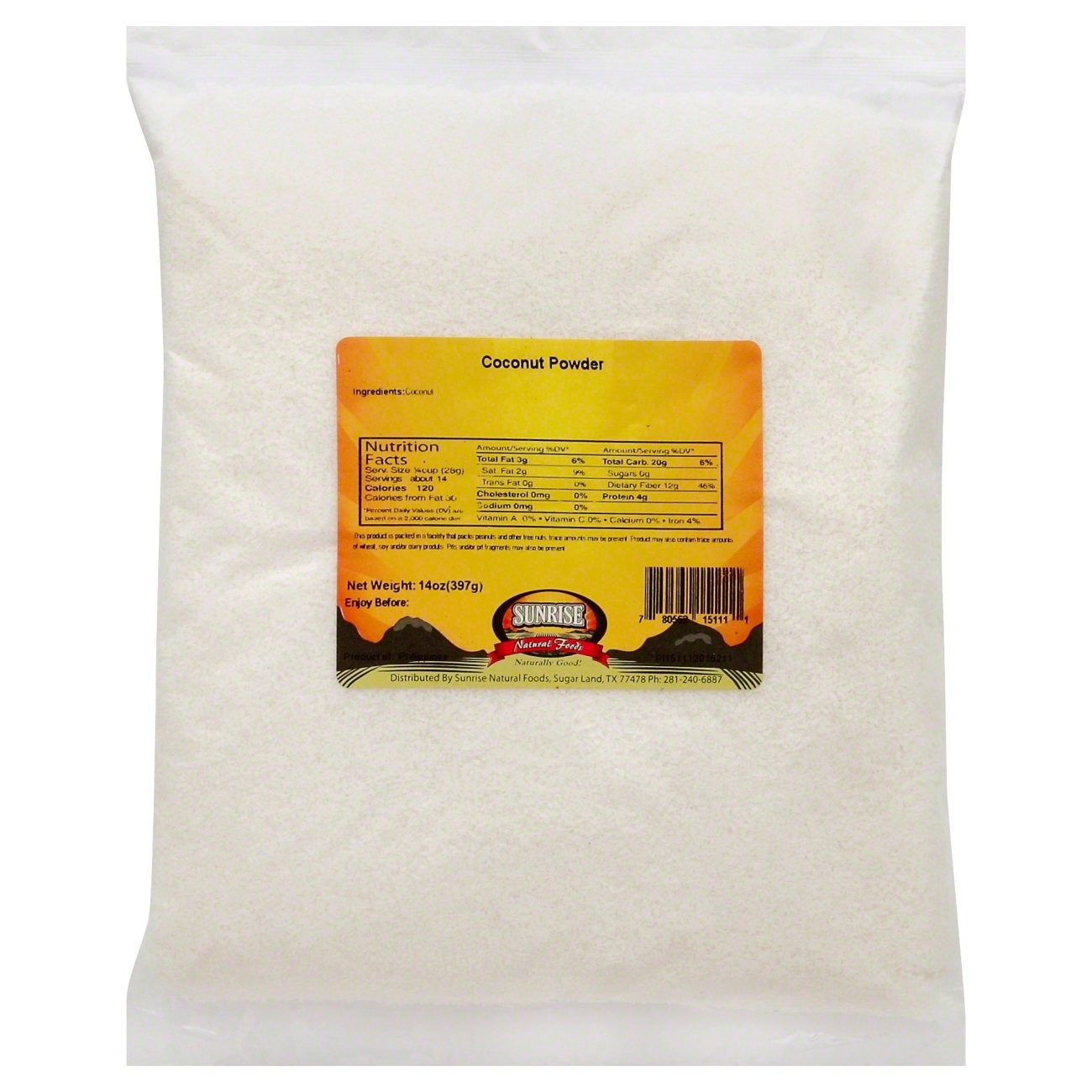 SUN COCONUT POWDER 14 OZ