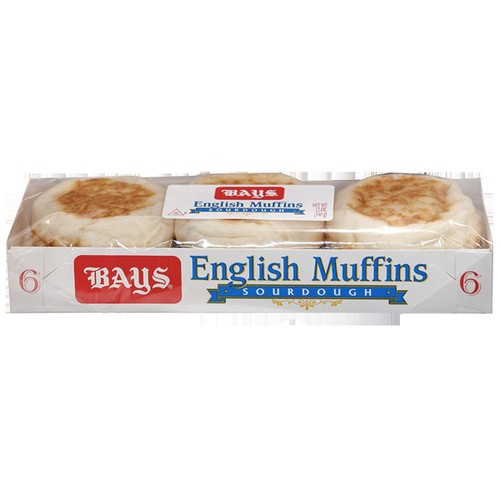 BAYS SOURDOUGH ENGLISH MUFFIN 6 COUNT