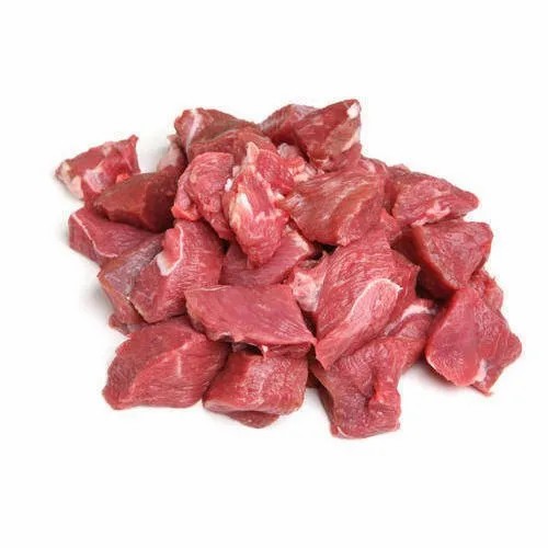 Goat Boneless Cubes 4 LBS