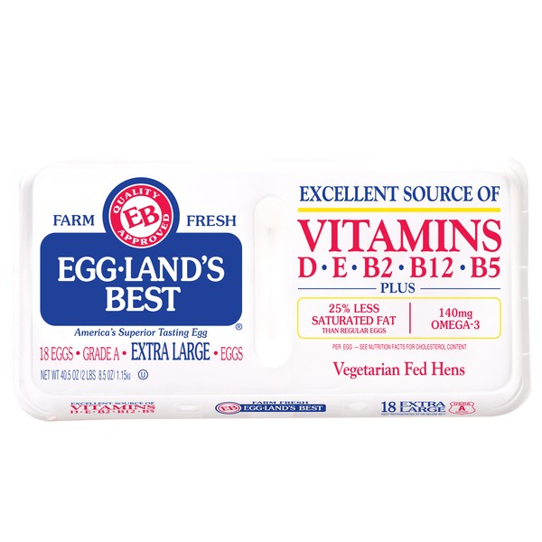 EGGLANDS BEST VEGTARN X LARGE EG 1.5 DOZEN