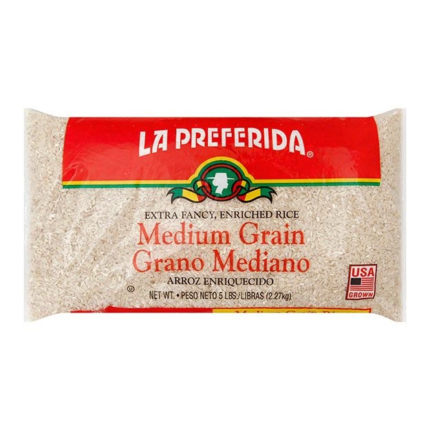 LA PREFERIDA MEDIUM GRAIN RICE 5 LBS