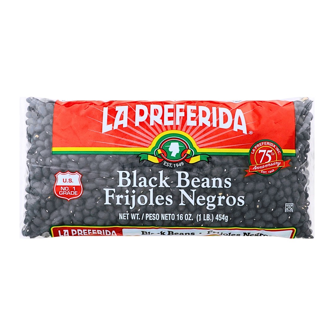 LA PREFERIDA BLACK BEANS DRIED 4 LBS