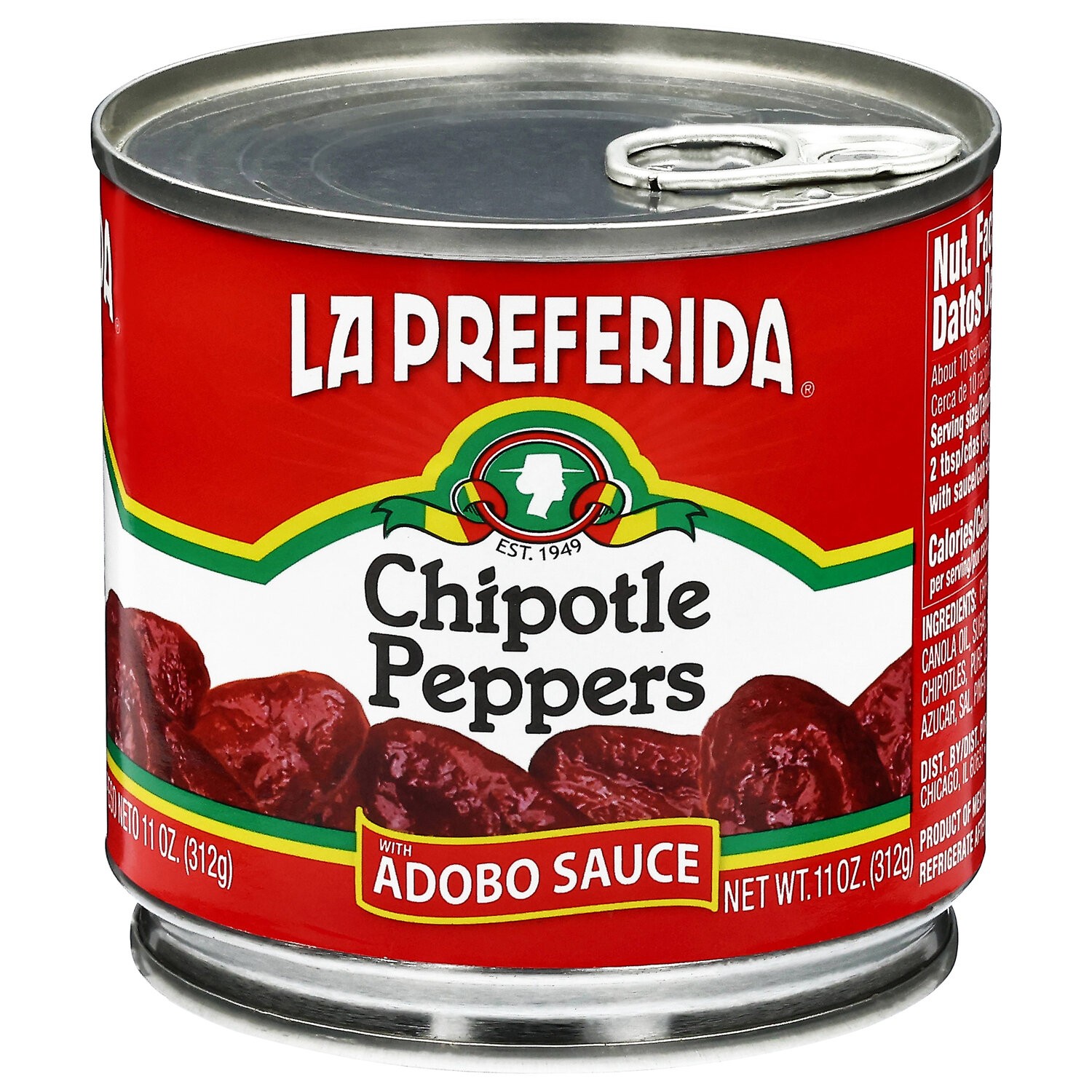 LAPREFERIDA WHL CHIPOTLE PEPPERS 7 OZ