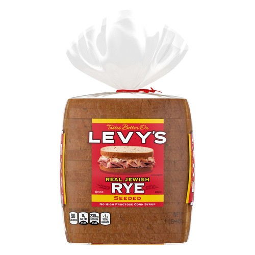 LEVY SEEDED RYE BREAD   16Z 16 OZ