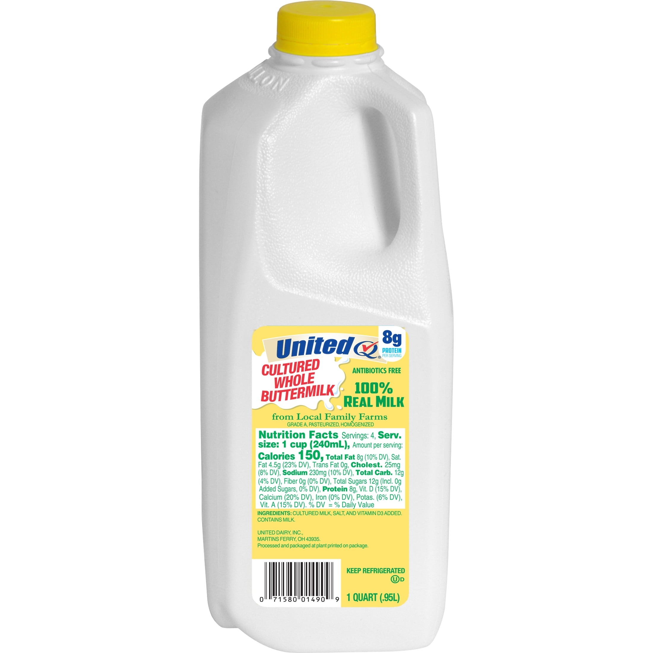 UNITED BUTTERMILK 946 ML