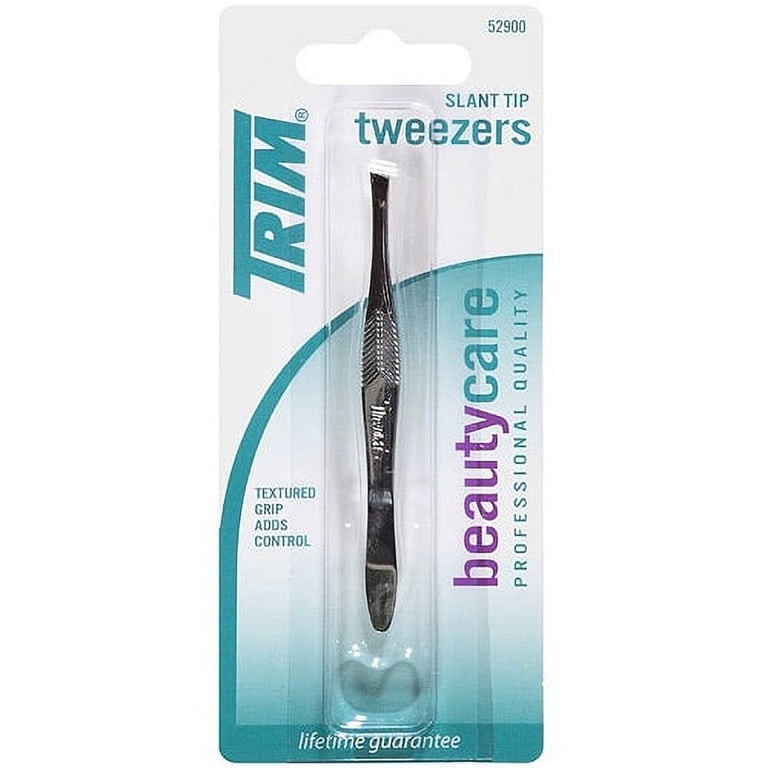 TRIM TWEEZERS SLANT TIP 1 COUNT