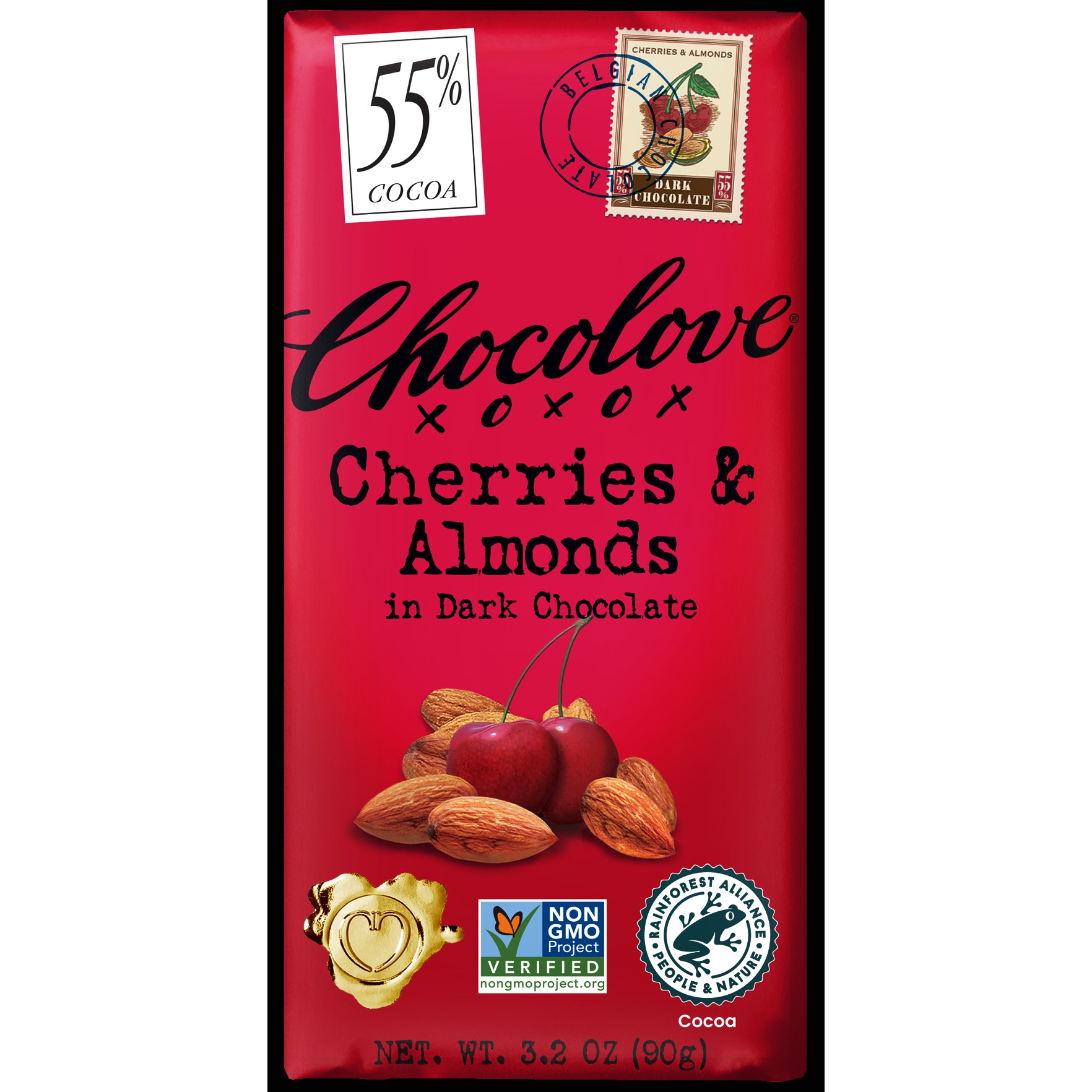 CHOCOLOVE CHERRIES  ALMOND 1 PACK