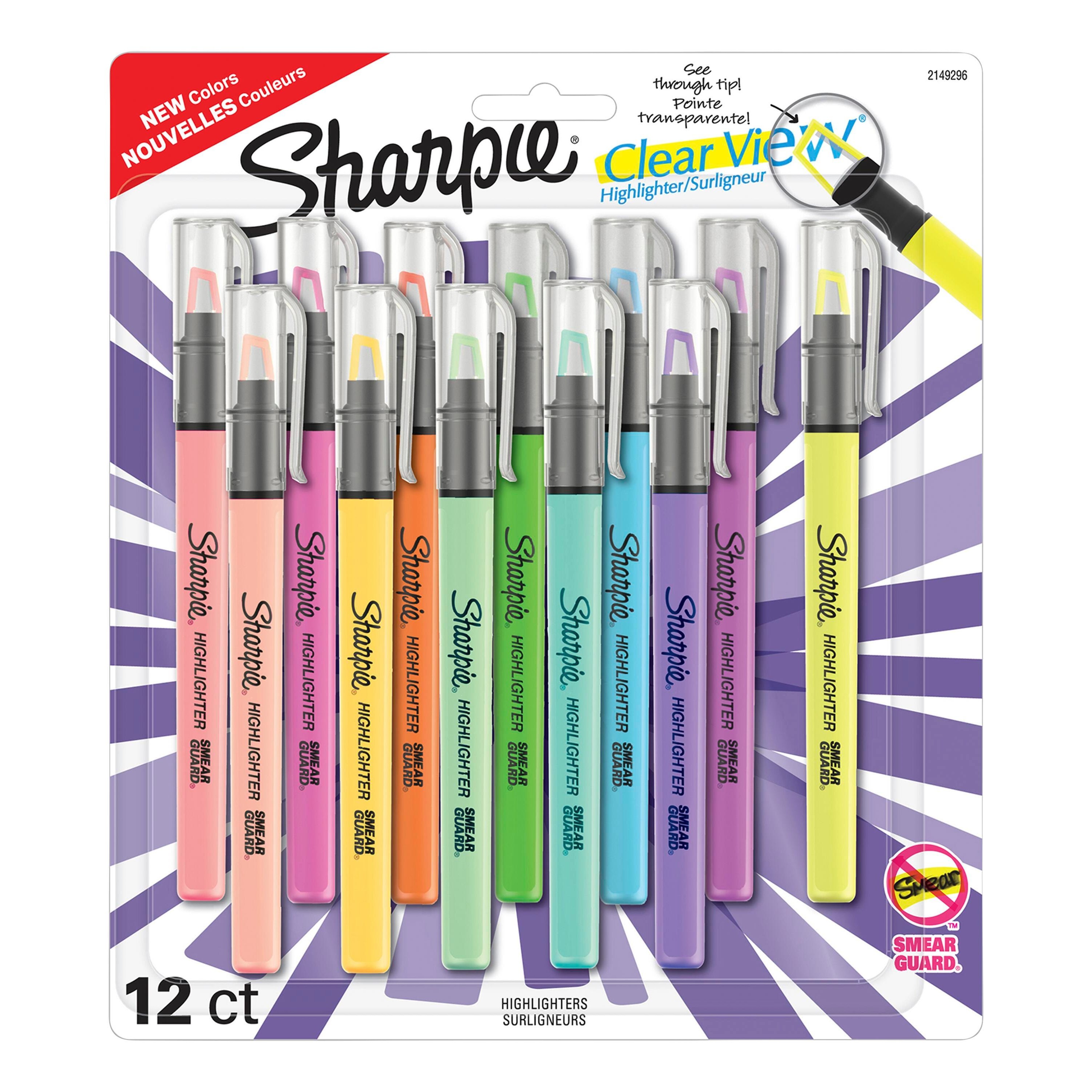 SHARPIE HIGHLIGHTERS 4 PCS