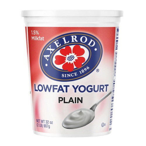 AXELROD VANILA LOWFAT YOGURT 2 LBS