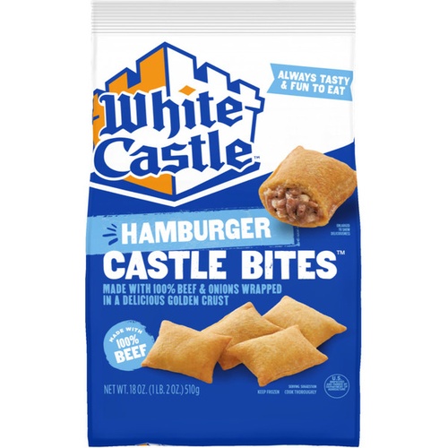 WHITE CASTLE HAMBURGER BITES             18 OZ