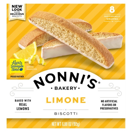 NONNIS BISCOTTI LIMONE                   1 PACK