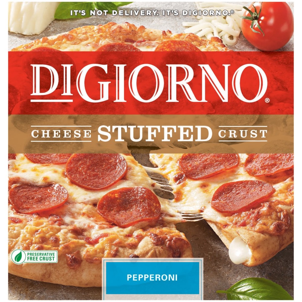DIGIORNO STUFFED PEPPERONI PIZZA 8.5 OZ