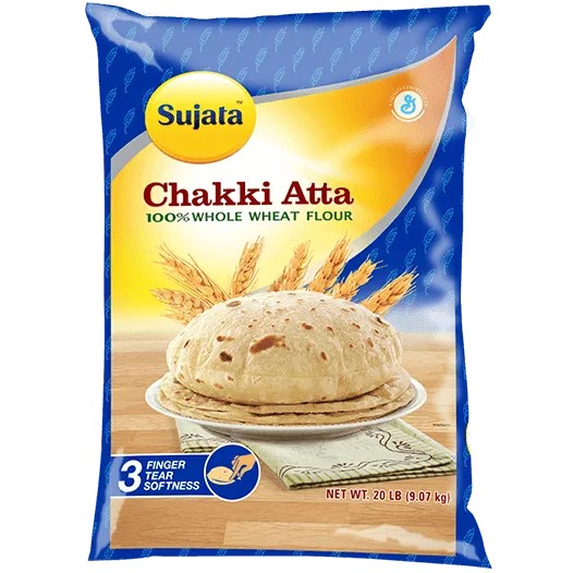 Sujata Chakki Atta 20 LBS