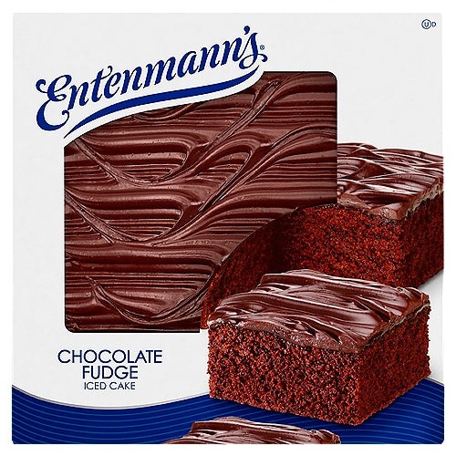 ENT CHOC FUDGE CAKE SQ  20Z 20 OZ