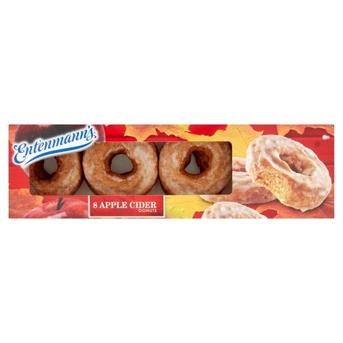 ENTENMANNS DONUTS APPLE CIDER 16 OZ