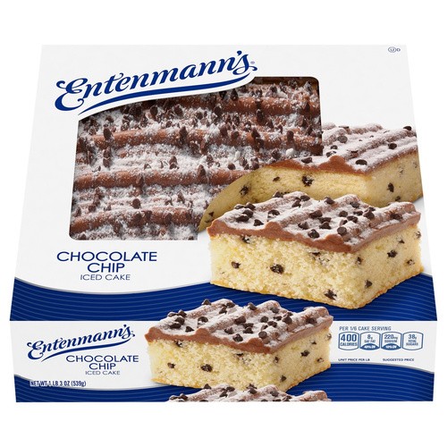 ENT CHOC CHIP ICED CAKE 20Z 20 OZ
