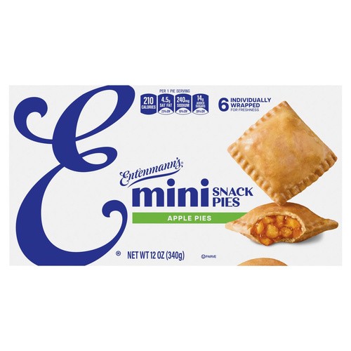 ENTENMANN'S APL SNACK PIE 6 OZ