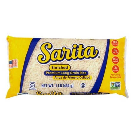 SARITA LONG GRAIN WHITE RICE 16 OZ