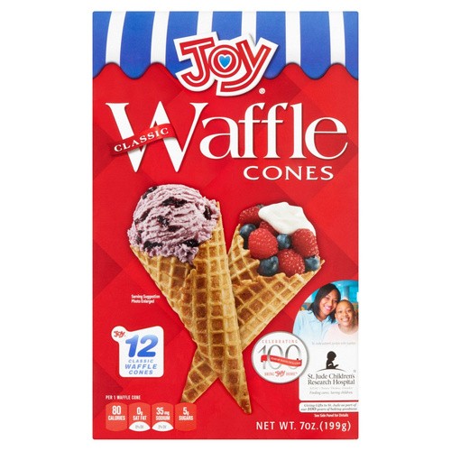 Joy Waffle Cone 12 COUNT