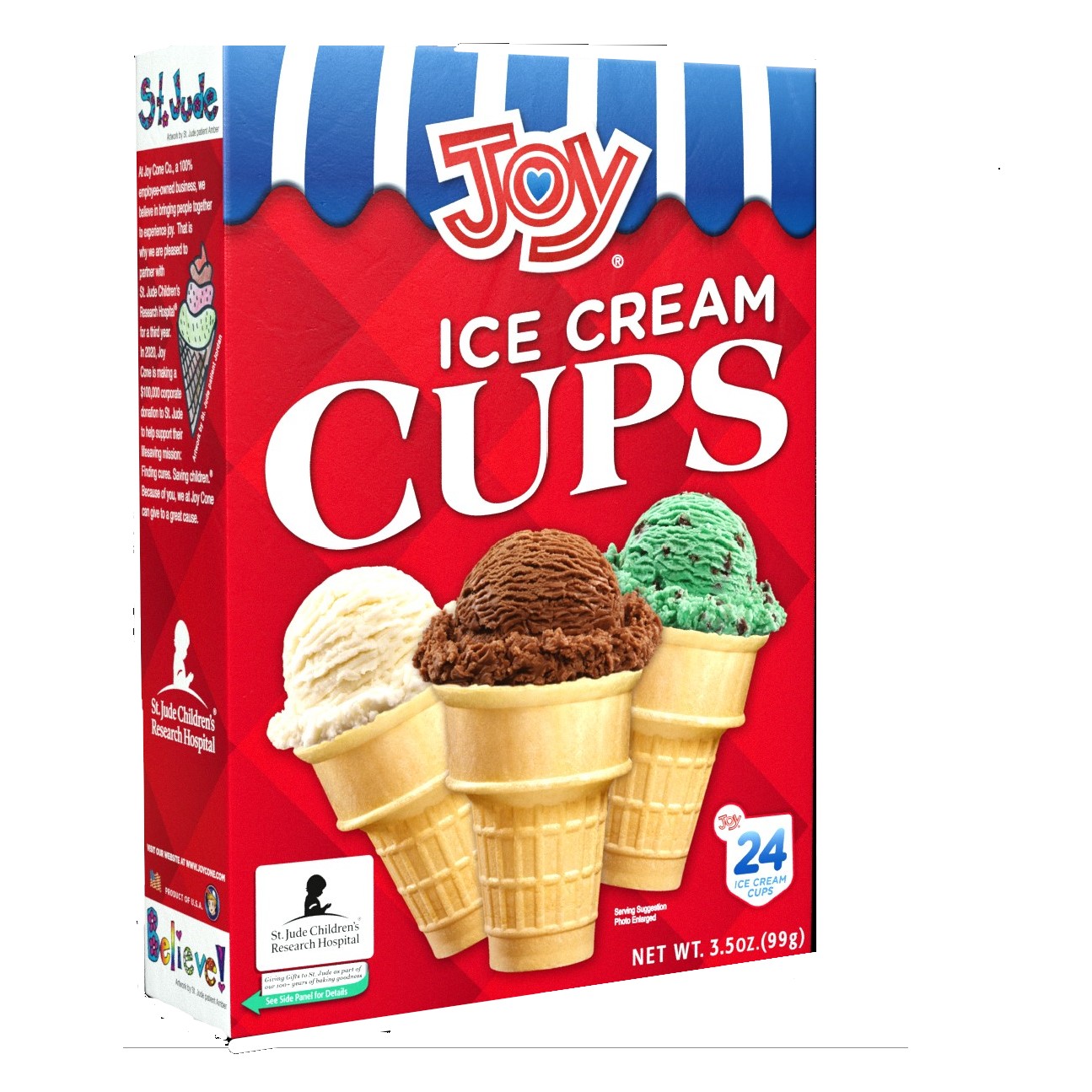 JOY CAKE CUPS                            24 COUNT