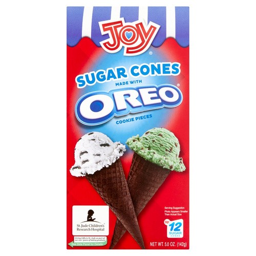 JOY OREO SUGAR CONE                      12 COUNT