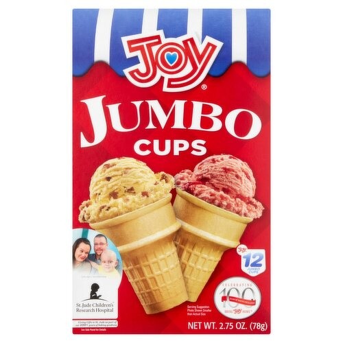 JOY JUMBO CUPS 2.75 OZ