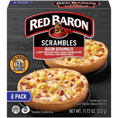 RED BARON BREAKFAST BACON SCRAMBLE       1 OZ