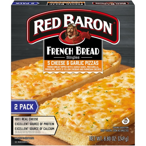 RED BARON FRENCH BREAD 5 CHEESE GRLC     8.8 OZ