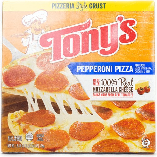 TONY'S PEPPERONI PIZZA                   18.56 OZ
