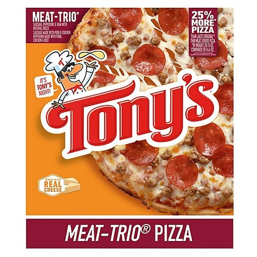 TONY'S MEAT TRIO PIZZA 20.13 OZ