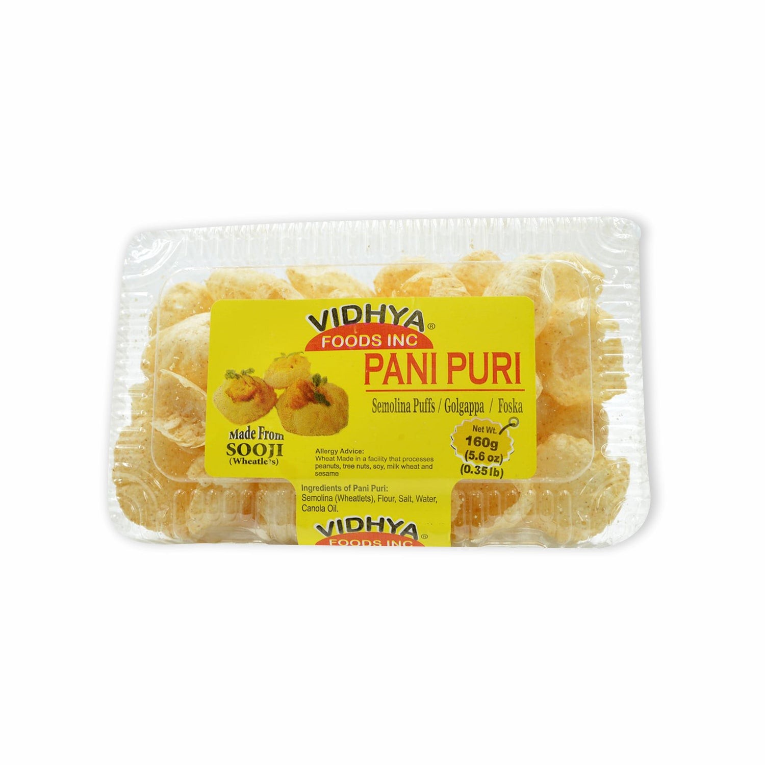 Vidhya Pani Puri 160 GM